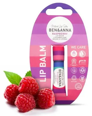 Zdjęcie produktu dla Balsam do ust Ben & Anna - truskawkowy, 1 sztuka.