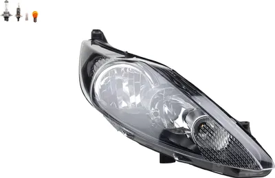 Produktbild von Scheinwerfer passend für Ford Fiesta 08 10/08- 11/12 Rechts Leuchtmittel 1579901 1524268 1530501 1549504 1661431 1678062 1734613 8A6113 Johns