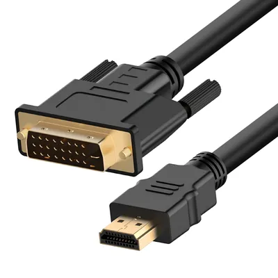 Immagine prodotto di LinQ, cavo video da HDMI maschio a DVI maschio Full HD 1080p da 1,5 m, nero