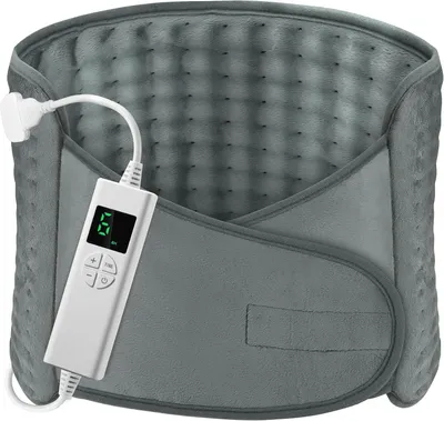Produktbild von Heizkissen 126x30cm, Abschaltautomatik, 6 Heizstufen, 4h Timer, Grau