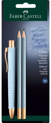 Produktbild von Faber Castell Kugelschreiber Poly Ball Urban BS sky blue