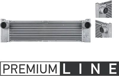 Produktbild von MAHLE CI 82 000P Ladeluftkühler LLK passend für MERCEDES-BENZ VIANO (W639) Turbo Intercooler