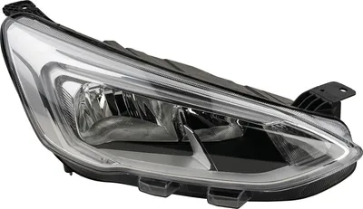 Produktbild von Scheinwerfer rechts passend für Ford Focus 01/18 - mit LWR TFL LED chrom 2235501 JX7B13W029AD 2209670 2278778 JX7B13W029AC JX7B13W029AE Johns
