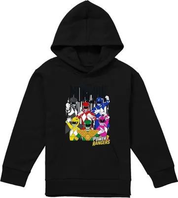 Obrázek produktu pro Power Rangers - Dětská mikina s kapucí "It's Morphin Time", strakatá TV23255 (152-158) (černá)