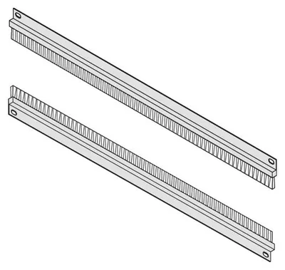 Productafbeelding van Schroff 60118-437, Kabelgeleiders, Aluminium, Zilverkleurig, 2 stuks