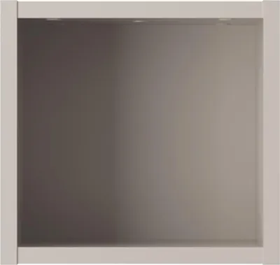 Image de Étagère De Salle De Bain Qubik 27 Cm Cachemire Étagère Ouverte Élégance Moderne