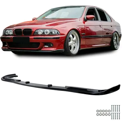 Produktbild von Frontspoiler schwarz glänzend Lippe Spoiler für BMW 5er 1995/09-2000/08