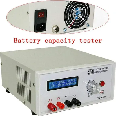 Image de Testeur de charge Testeur de batterie Testeur électronique de capacité de batterie Haute précision avec écran LCD EBC-A10H 30V 5-10A 150W