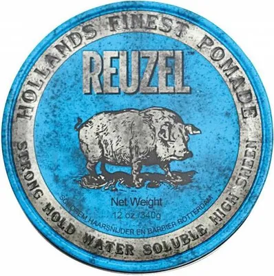 Image de Reuzel Blue Strong Hold High Sheen pomade 340 g