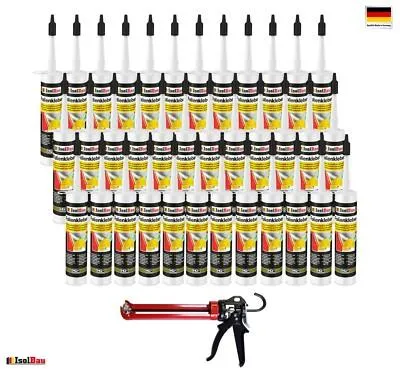 48 x Folienkleber Dichtkleber + HQ Auspresspistole SET Dampfbremse Dampfsperre