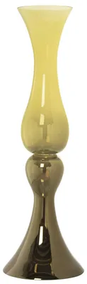 Glasvase, transparent-grün, 15 x 20 x 69 cm, 1 Stück