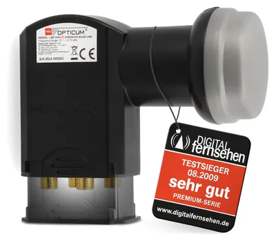 Produktbild von Black - QUAD LNB 04H - Opticum