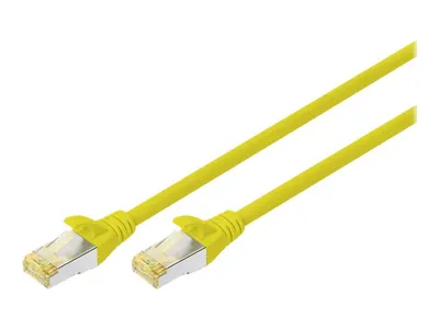 Obrázek produktu pro Digitus DK-1644-A-010-Y-10, 1 m, Cat6a, S/FTP (S-STP), RJ-45, RJ-45, Žlutá