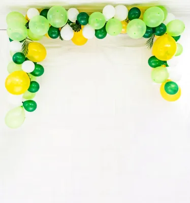 Produktbild von Ballonbogen Set Tropisch Kit arche mit 70 Ballons tropisch - Einheitsgröße