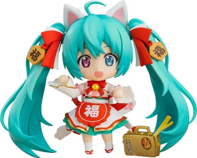 Produktbild von Character Vocal Series 01 Nendoroid Actionfigur Hatsune Miku: Maneki Miku Ver. 10 cm