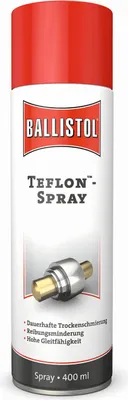 Obrázok produktu pre Teflónový sprej, 400 ml, bez oleja, tuku a silikónu, poskytuje materiálu účinnú klznú činnosť, zanecháva ochranný film