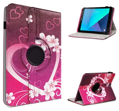 Produktbild von Schutzhülle für Samsung Galaxy Tab S3 S2 9.7 Tablet Hülle Tasche Case DrehbarFarbe 360 Uni:Motiv 8