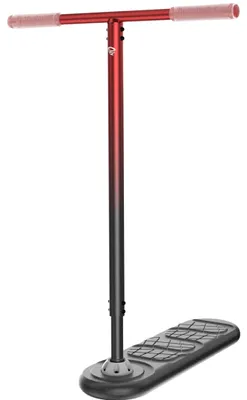 Zdjęcie produktu dla INDO Trampoline Scooter Fusion Tornado - Skuter do trików bez kółek - Duża platforma, głowica kulowa, kierownica 600-700 mm - Czerwony - Dla osób od 12 roku życia