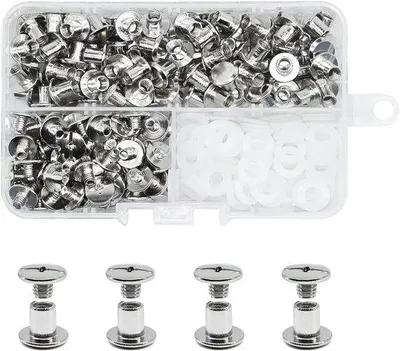 Obrázek produktu pro Kovové šrouby M5 x 5 mm, stříbrné, 90 kusů