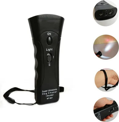 Image de Chasseur de chien Anti-aboiements Dresseur lampe de poche LED Défense d'entraînement