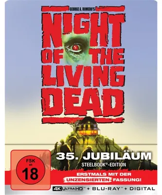 Obrázok produktu pre PLAION 1148255, Film, Blu-ray, Nemčina, Angličtina, 88 min, Night of the Living Dead – Die Rückkehr der Untoten, Horor