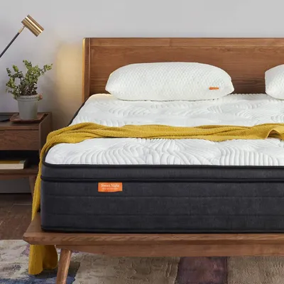 Productafbeelding van Sweetnight matras, 140x190 cm, 7-zone pocketveringmatras met gelschuim