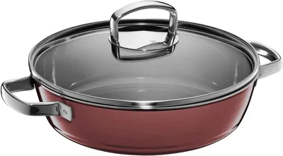 Produktbild von WMF Fusiontec Mineral 0515845290, 2,6 l, Rund, Rot, Eisenguss, Stahl, Edelstahl, Fusiontec