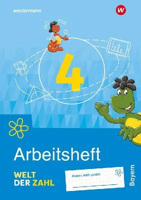 Produktbild von Welt der Zahl 4. Arbeitsheft. Für Bayern