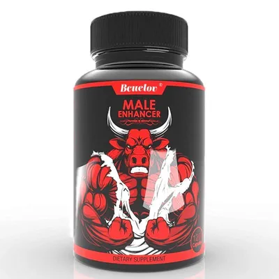 Immagine prodotto di Integratore alimentare Male Enhancer 1000mg (120 capsule), salute maschile, forza, resistenza, muscoli, umore, prestazioni sessuali
