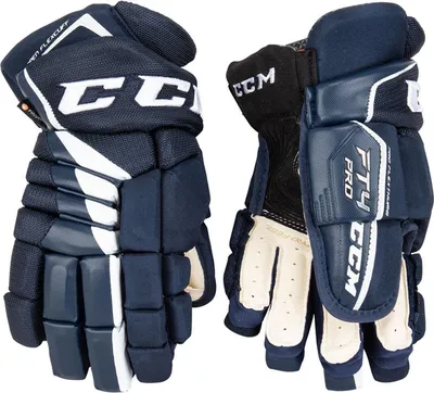 Produktbild von CCM Jetspeed FT4 Pro Handschuhe Junior, Größe:12 Zoll, Farbe:schwarz/rot/weiß