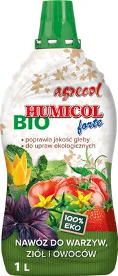 Zdjęcie produktu dla Biohumicol do warzyw ziół i owoców 1l - Agrecol
