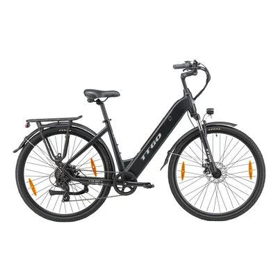 Zdjęcie produktu dla TTGO HZ-28ST Rower Elektryczny - Silnik 250W Baterią 36V20AH 28 Calowe Koła Mechaniczny Hamulec Tarczowy - Czarny