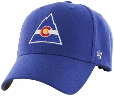 Zdjęcie produktu dla Colorado Avalanche NHL '47 MVP Vintage Logo Royal 56-61 cm Czapka z daszkiem