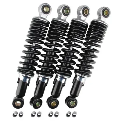 Zdjęcie produktu dla Zestaw obniżający amortyzator czarny 240 mm + 240 mm do Simson Schwalbe KR51 Star
