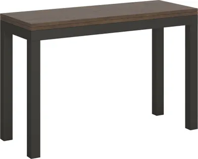 Produktbild von ITAMOBY - Ausziehtisch 120/200x45/90 cm Everyday Double Nussbaum Gestell in Anthrazit