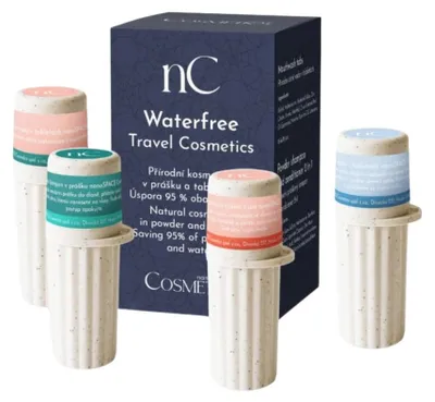 Produktbild von nanoSPACE Cosmetics Reiseset wasserlose Kosmetik