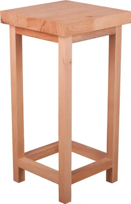 Produktbild von Blumenständer "MARCO" aus Massivholz in Kernbuche. Abmessungen (BxHxT) 30x60x30 cm