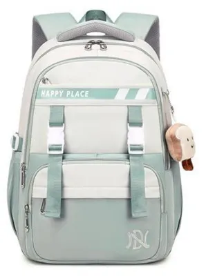 Produktbild von Schulrucksack Mädchen Teenager Rucksack Schule Daypack Wasserdicht Hellgrün