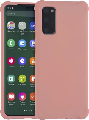 Produktbild von Samsung Galaxy S20 Pink Back cover case - Silicone