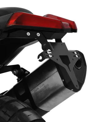 Zdjęcie produktu dla Uchwyt tablicy rejestracyjnej ZIEGER kompatybilny z Aprilia Tuareg 660