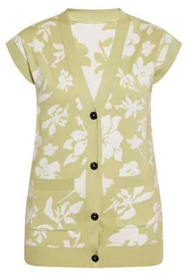 Produktbild von AODA damen pullunder - grun, XL