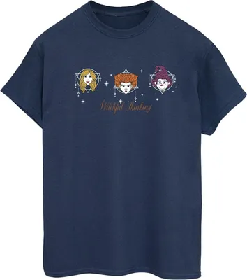 Produktbild von Disney - "Hocus Pocus Witchful Thinking" T-Shirt für Damen BI20274 (XXL) (Marineblau)