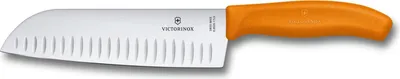 Produktbild von Victorinox Swiss Classic Santokumesser 17cm orange