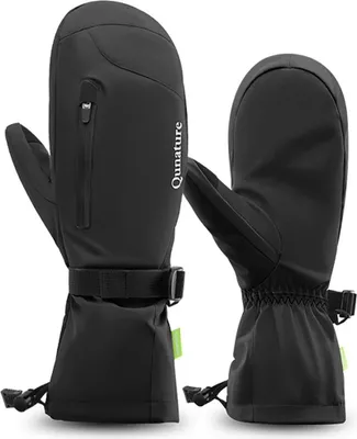 Produktbild von Qunature Skihandschuhe Full Length M Schwarz