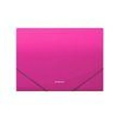 Produktbild von Dokumentenmappe A4 mit Gummiband 12 Fächern Kunststoff Pink
