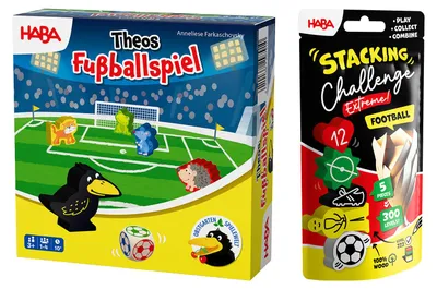 Produktbild von HABA Spiel Fußball WM 2026 Obstgarten Challenge 2-Pack