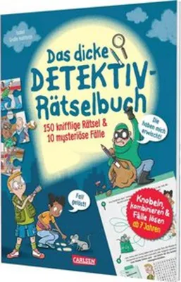 Obrázok produktu pre Das dicke Detektiv-Rätselbuch