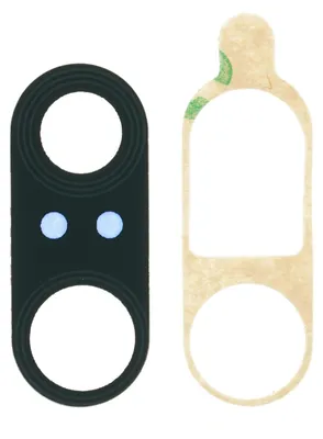 Produktbild von Huawei P20 Pro CLT-L09, CLT-L29 Kamera Glas Linse + Kleber, Schwarz