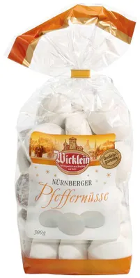 Obrázek produktu pro Wicklein pikantní perníkové oříšky s bílou polevou 300g