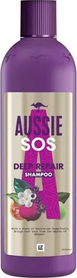 Produktbild von Aussie SOS Deep Repair Shampoo Für Geschädigtes & Trockenes Haar 490ml